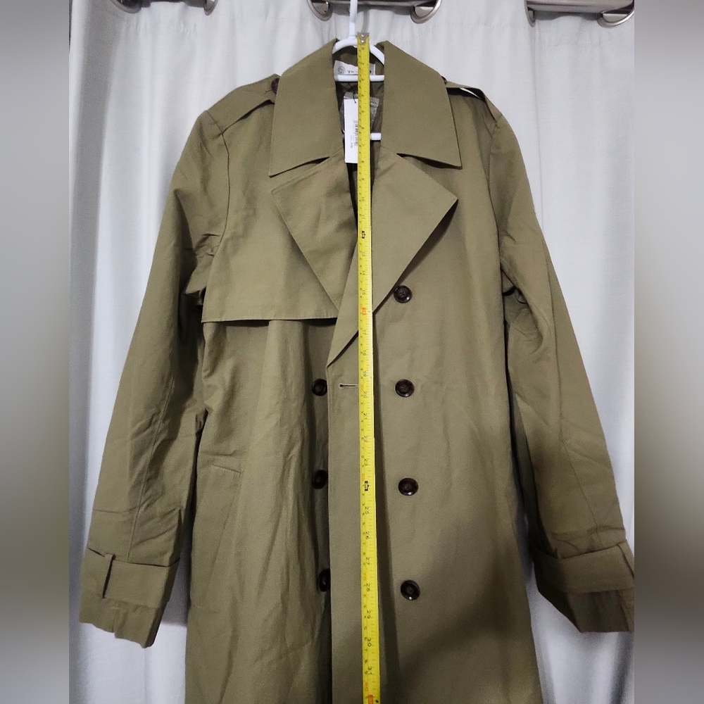 The Drop Women's Classic Trench Coat - Picture 6 of 8